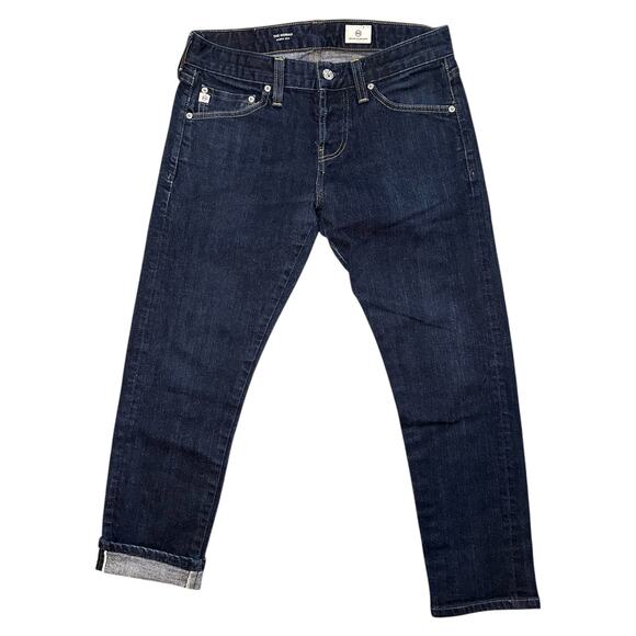 AG Adriano Goldschmied Selvage Jeans 30x24 The Nomad Straight Button Fly Denim - Picture 1 of 16